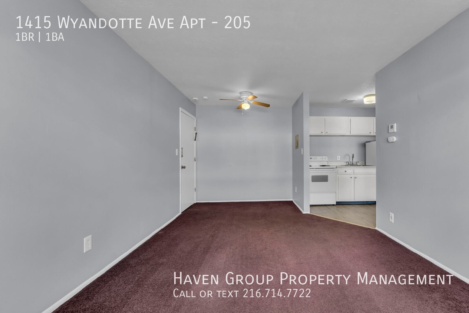 1415 Wyandotte Ave | Apt 205, Lakewood, OH 44107 - Spacious 1-bed 1-bath multi-family home!HEAT/GAS INCLUDED(resident pays electric only) property image