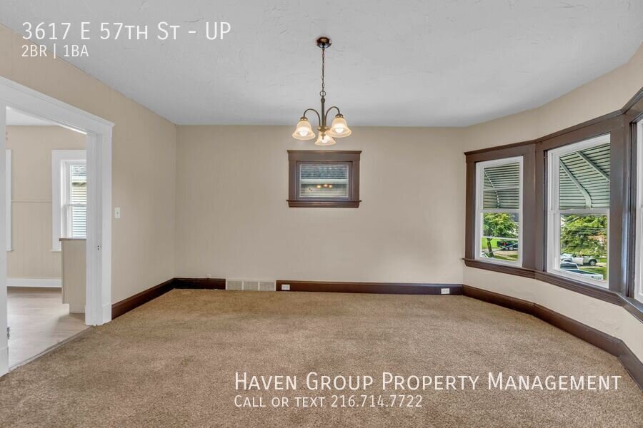 3617 E 57th St | UP, Cleveland, OH 44105 - Spacious 1-bed 1-bath multi-family home! property image