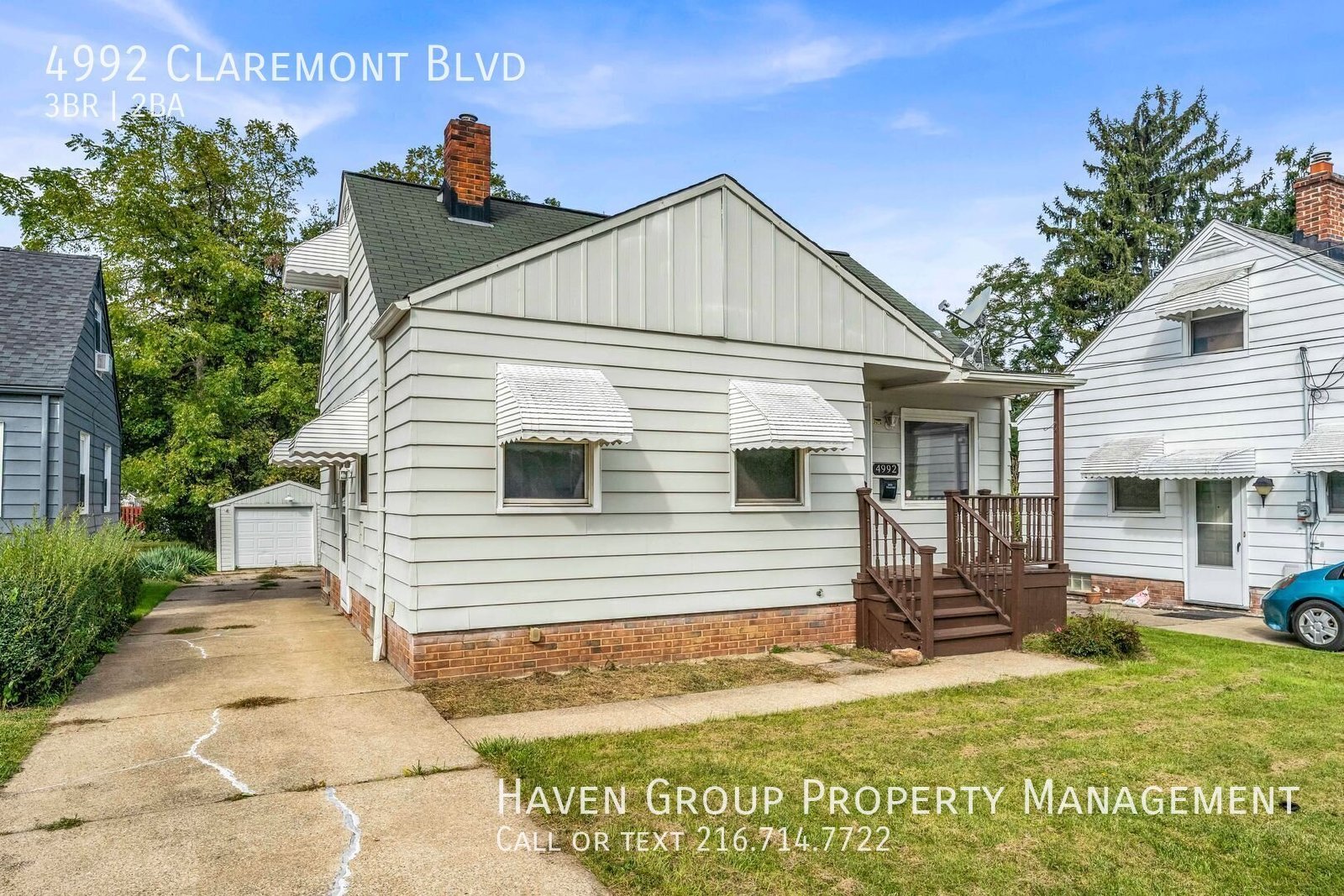 4992 Claremont Blvd, Garfield Hts, OH 44125- Spacious 3-bed 1.5-bath single-family home!  property image