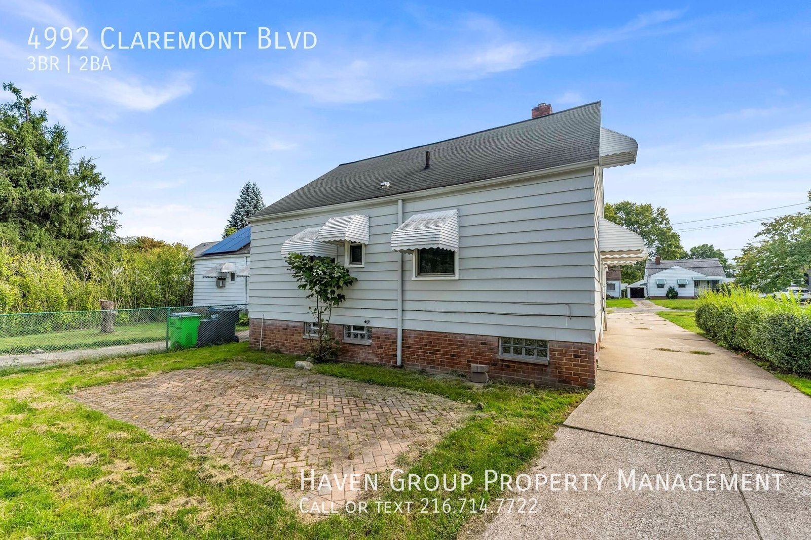 4992 Claremont Blvd, Garfield Hts, OH 44125- Spacious 3-bed 1.5-bath single-family home!  property image