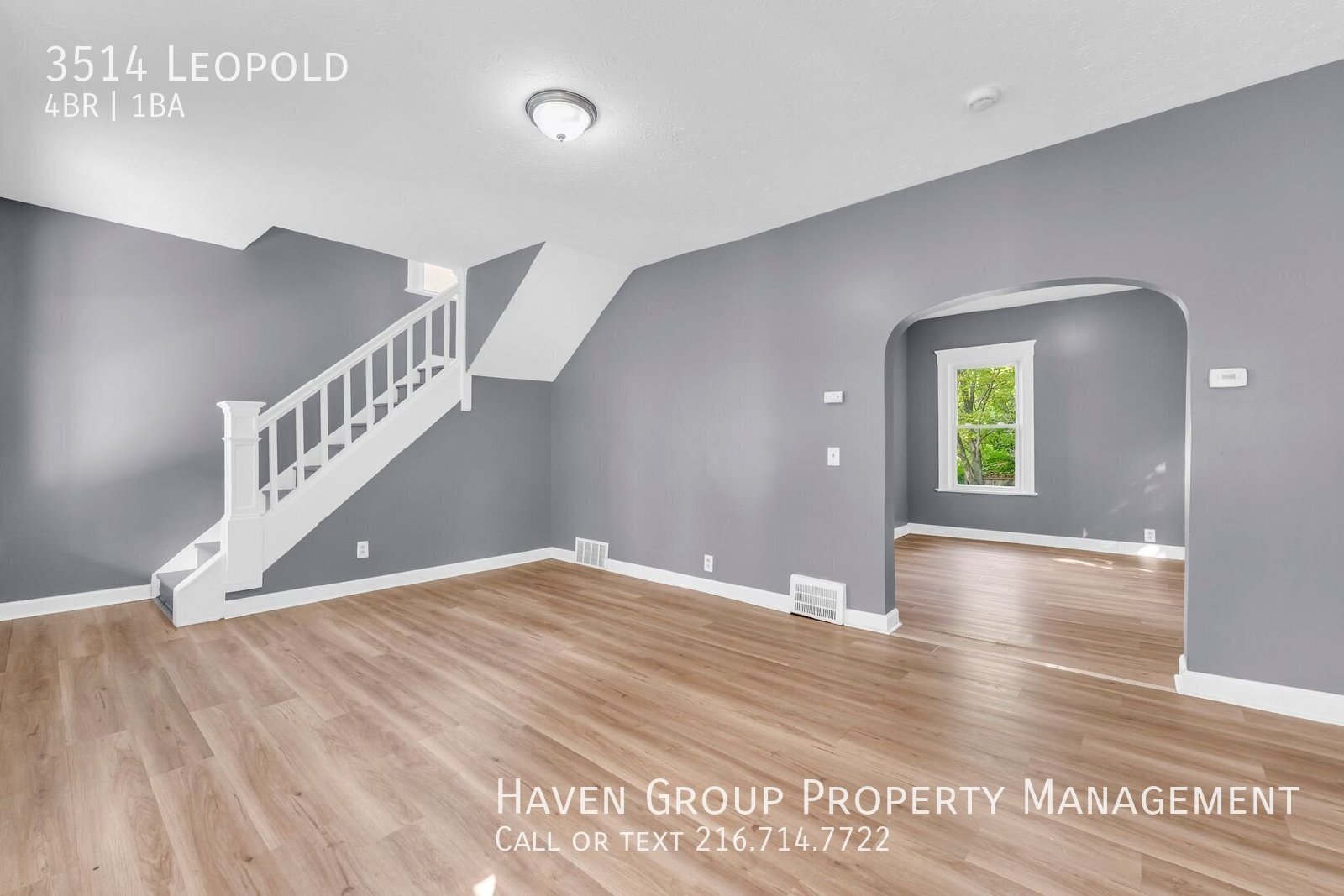 3514 Leopold Ave, Cleveland, OH 44109- Spacious 4-bed 1-bath single-family home!  property image