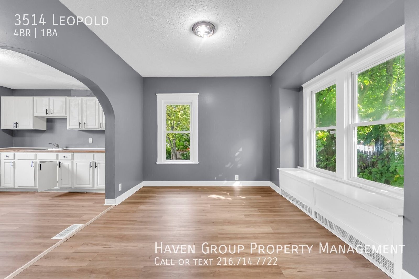 3514 Leopold Ave, Cleveland, OH 44109- Spacious 4-bed 1-bath single-family home!  property image