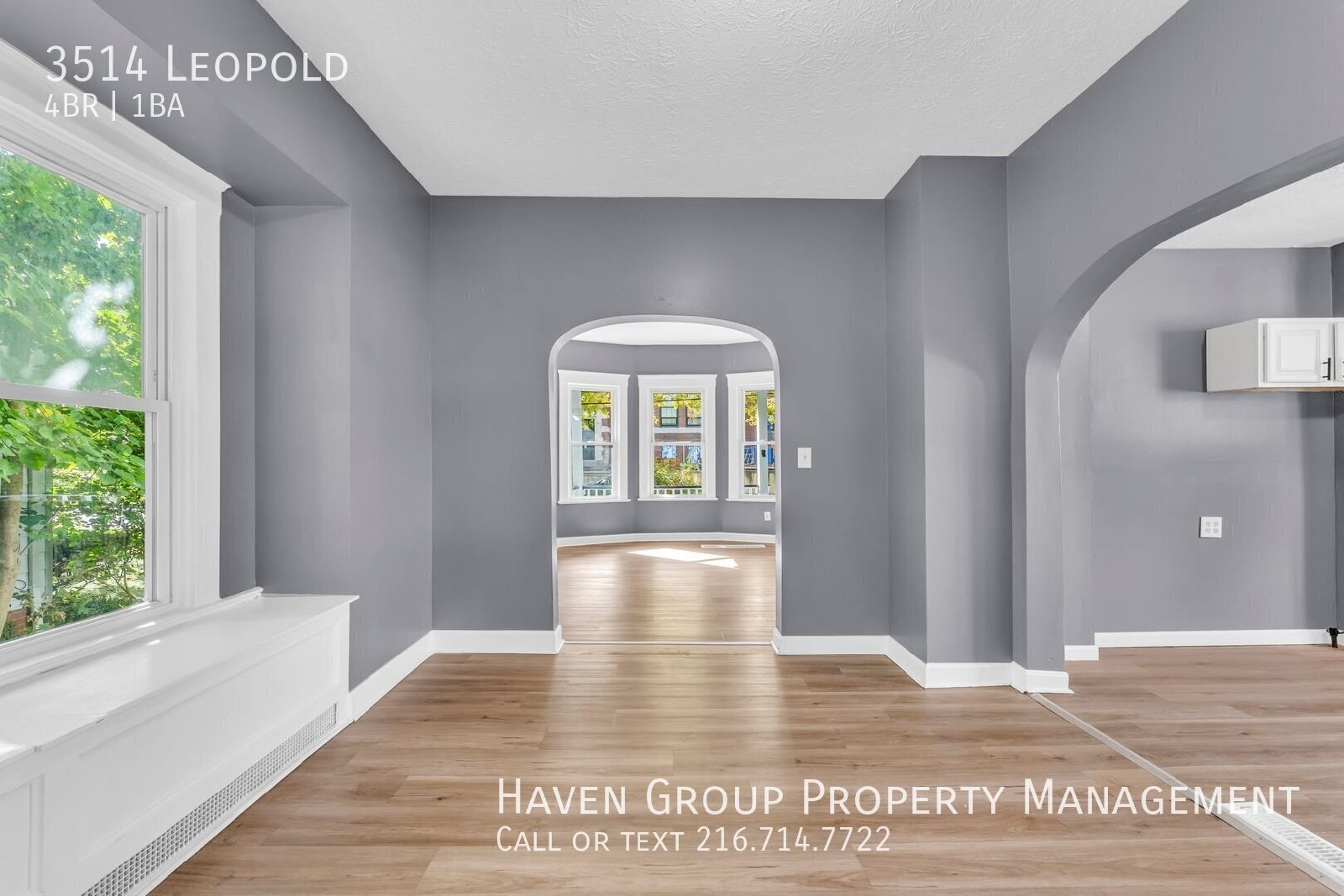 3514 Leopold Ave, Cleveland, OH 44109- Spacious 4-bed 1-bath single-family home!  property image
