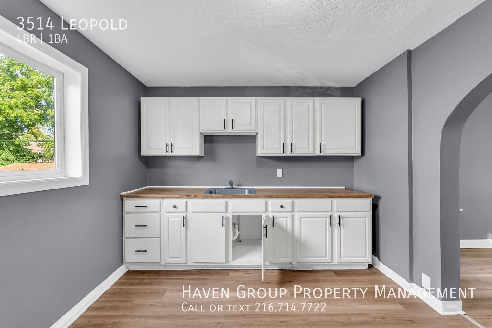 3514 Leopold Ave, Cleveland, OH 44109- Spacious 4-bed 1-bath single-family home!  property image