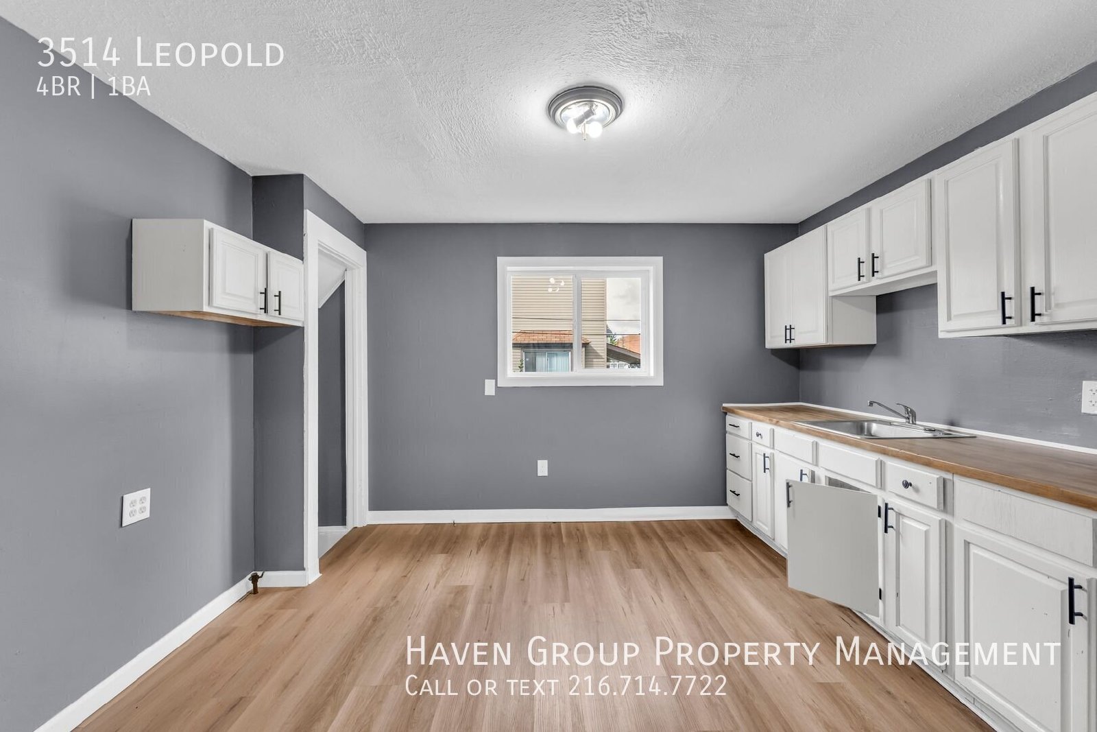 3514 Leopold Ave, Cleveland, OH 44109- Spacious 4-bed 1-bath single-family home!  property image
