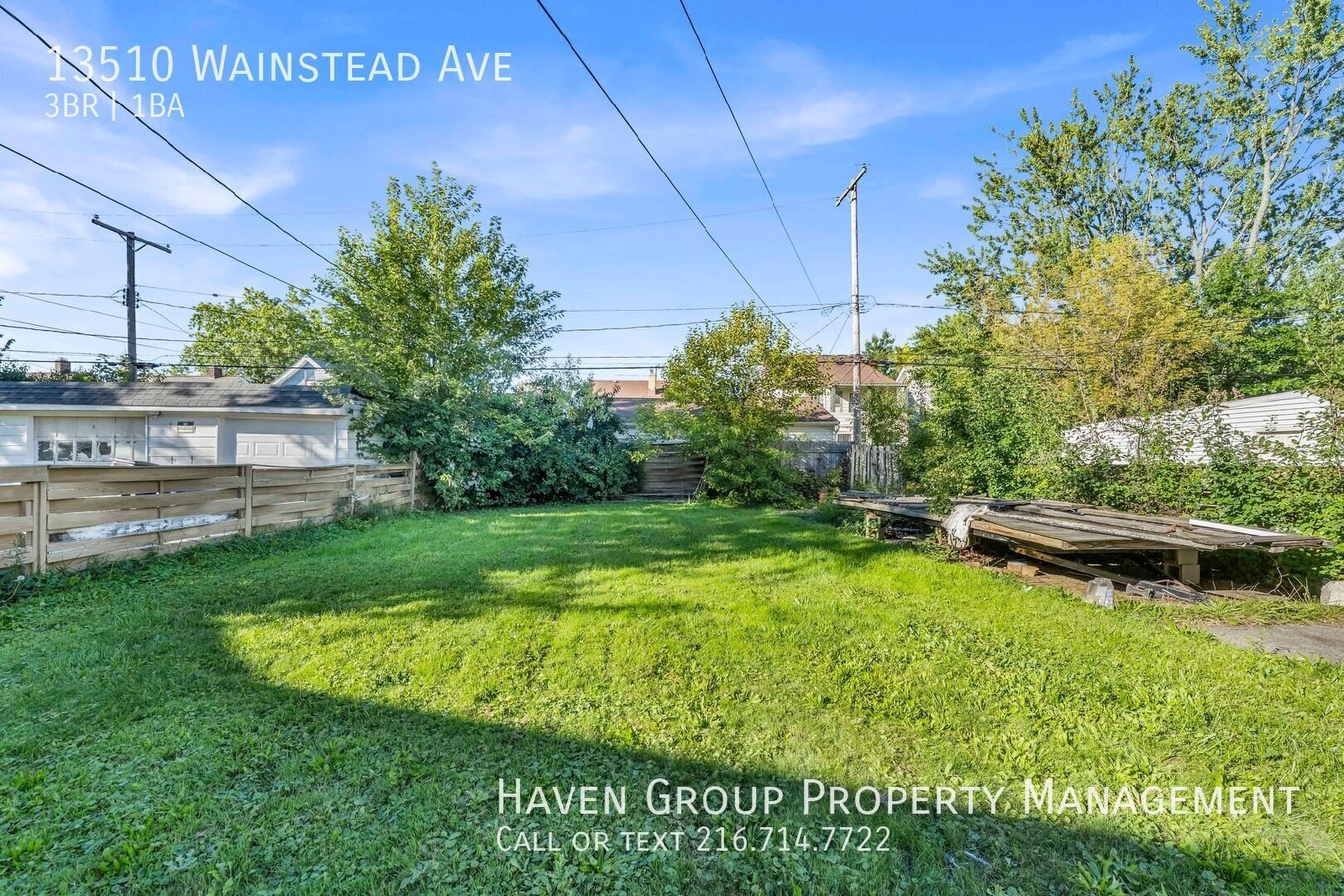 13510 Wainstead Ave, Cleveland, OH 44111- Spacious 3-bed 1-bath single-family home!  property image