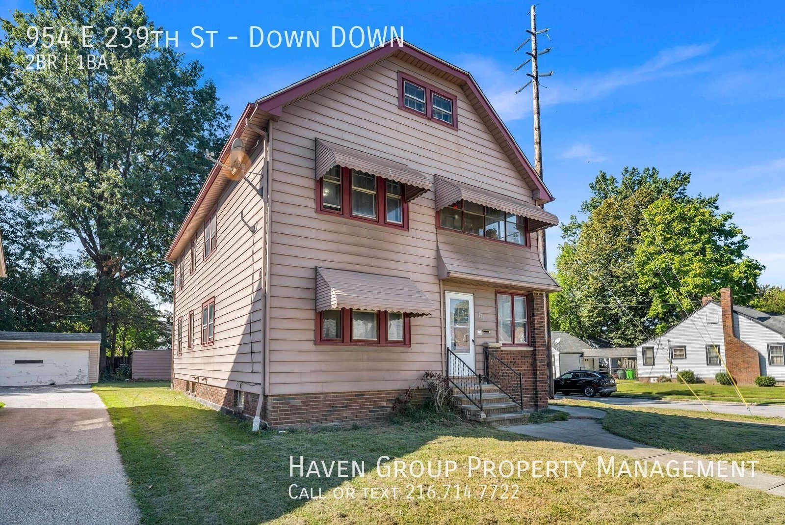 954 E 239th St | DN, Euclid, OH 44123 - Spacious 2-bed 1-bath multi-family home! property image