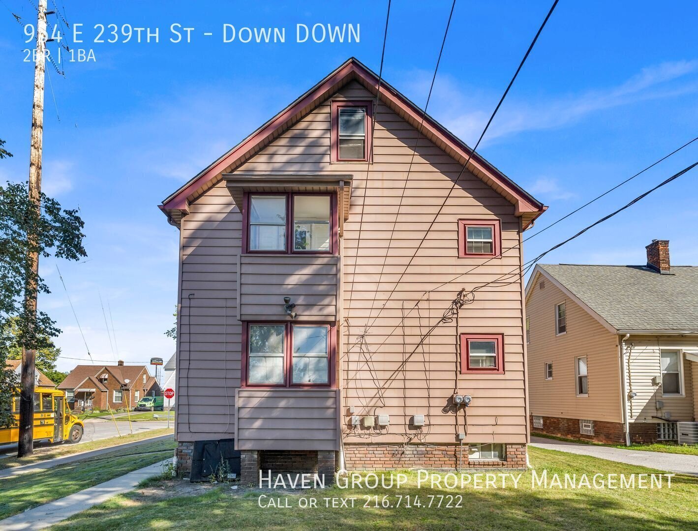 954 E 239th St | DN, Euclid, OH 44123 - Spacious 2-bed 1-bath multi-family home! property image