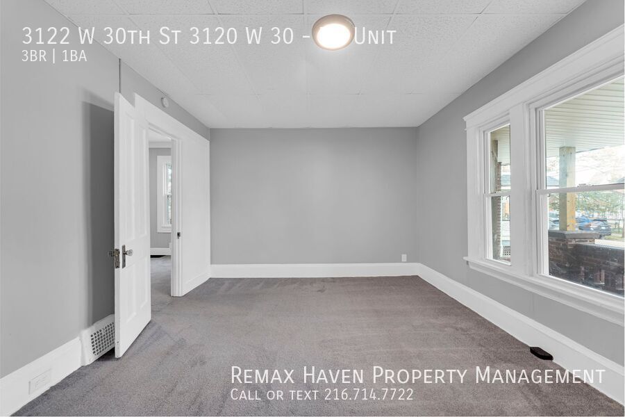 3120(3122) W 30th St | DN, Cleveland - Spacious 3-bed 1-bath multi-family home! property image