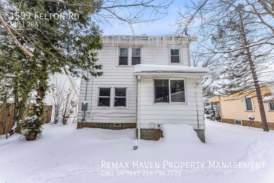 1599 Felton Rd, South Euclid - Spacious 3-bed 1.5 -bath single-family home! property image