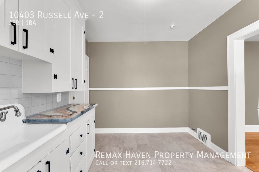 10403 Russell Ave | Unit 2, Garfield Heights - Welcome to this recently renovated 2-bedroom, 1-bath home located on a quiet residential street in Garfield Heights, Ohio property image