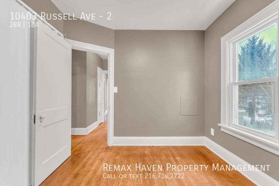 10403 Russell Ave | Unit 2, Garfield Heights - Welcome to this recently renovated 2-bedroom, 1-bath home located on a quiet residential street in Garfield Heights, Ohio property image