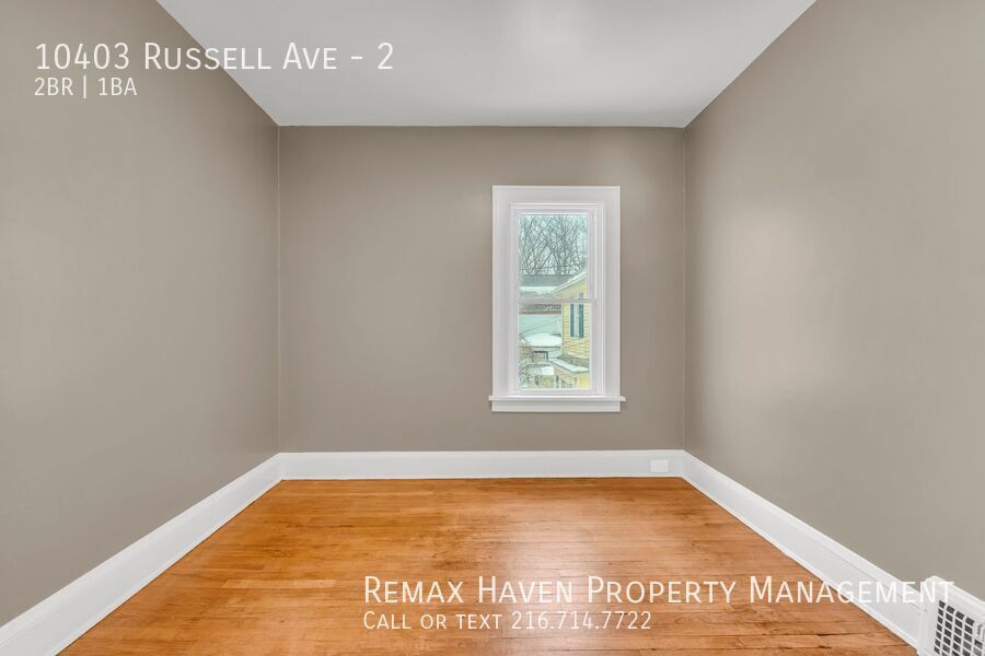 10403 Russell Ave | Unit 2, Garfield Heights - Welcome to this recently renovated 2-bedroom, 1-bath home located on a quiet residential street in Garfield Heights, Ohio property image