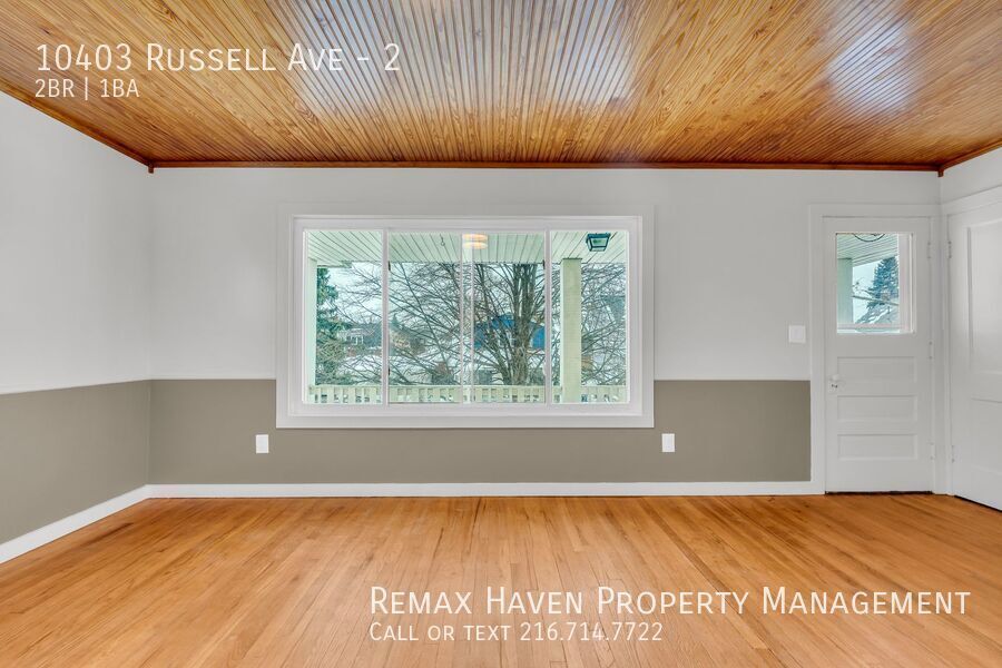 10403 Russell Ave | Unit 2, Garfield Heights - Welcome to this recently renovated 2-bedroom, 1-bath home located on a quiet residential street in Garfield Heights, Ohio property image