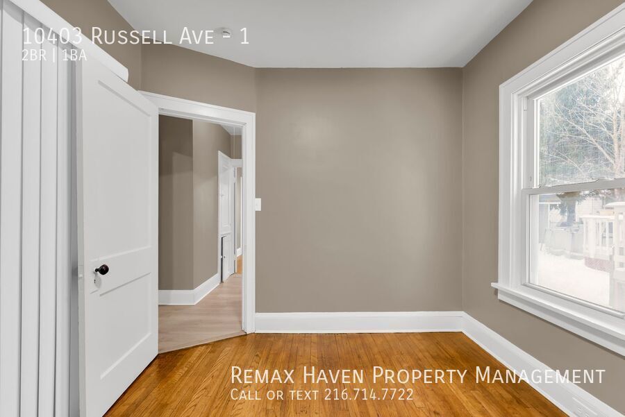 10403 Russell Ave | Unit 1, Garfield Heights - Welcome to this recently renovated 2-bedroom, 1-bath home located on a quiet residential street in Garfield Heights, Ohio. property image