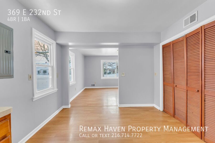 369 E 232nd St, Euclid - Spacious 4-bed 1 -bath single-family home with air conditioning! property image