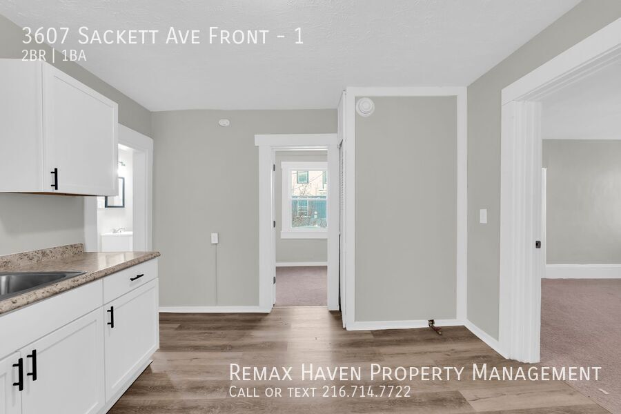 3607 Sackett Ave | Unit 1 Front, Cleveland - Spacious 2-bed 1-bath multi-family home!  property image
