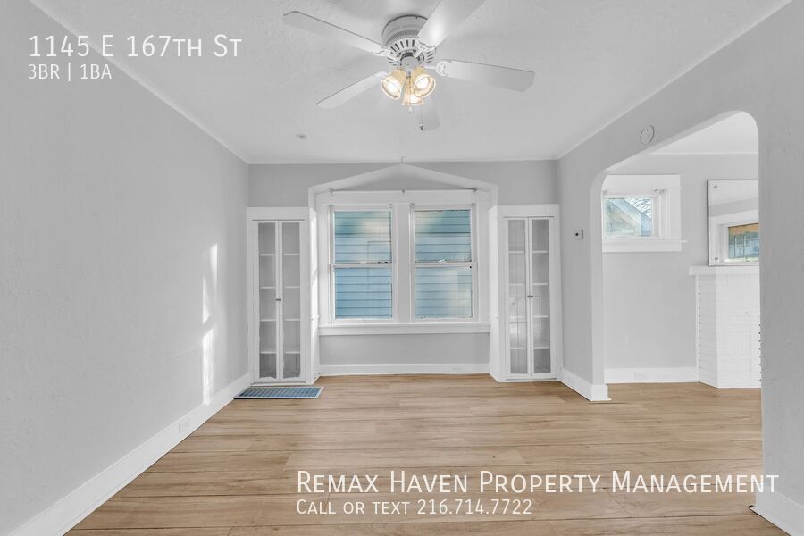 1145 E 167th St, Cleveland - Spacious 3-bed 1-bath single-family home! property image