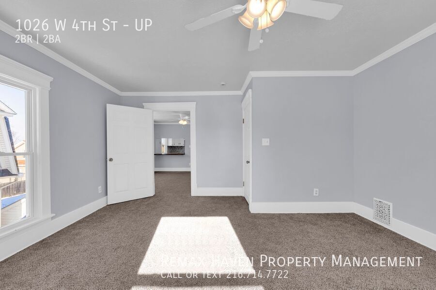 1026 W 4th St | UP, Lorain - Spacious 2-bed 1.5-bath multi-family home!  property image
