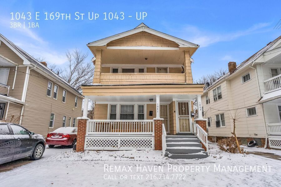1043 E 169th St | UP, Cleveland - Spacious 3-bed 1-bath multi-family home!  property image