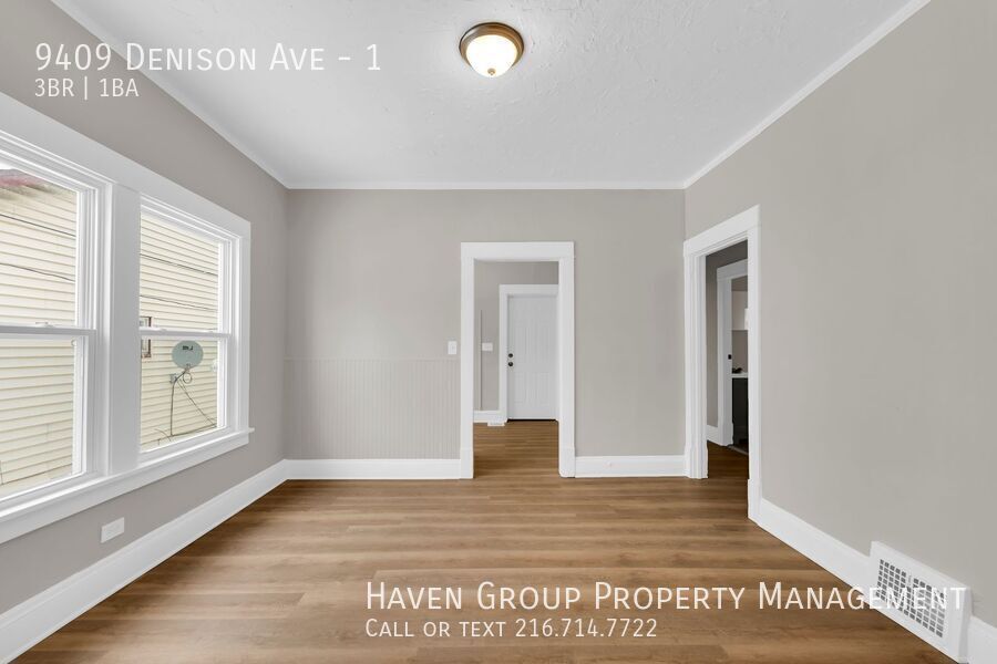 9409 Denison Ave | Apt 1 DN, Cleveland - Spacious 3-bed 1-bath multi-family home!  property image