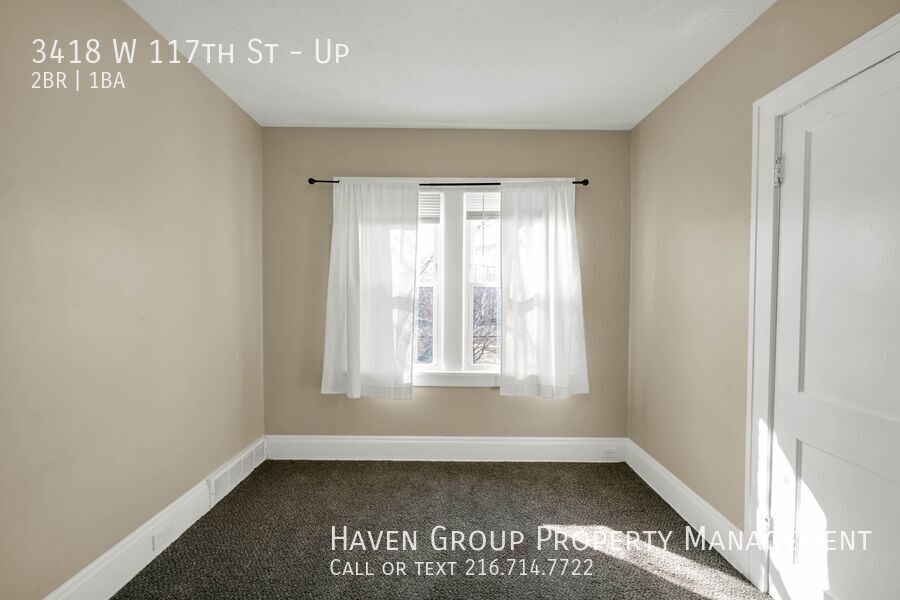 3418 (3416) W 117th St | UP, Cleveland - Spacious 2 bed 1 bath multi-family home! property image