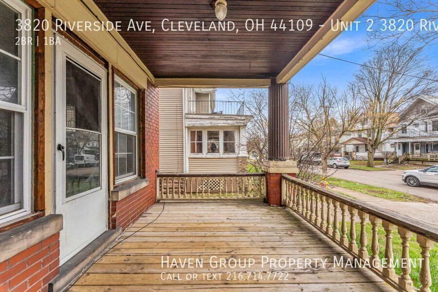 3820 Riverside Ave | #2, Cleveland - Spacious 2-bed 1-bath multi-family home! property image