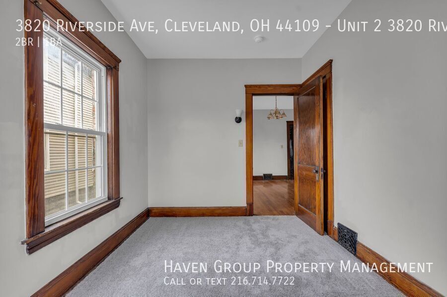 3820 Riverside Ave | #2, Cleveland - Spacious 2-bed 1-bath multi-family home! property image