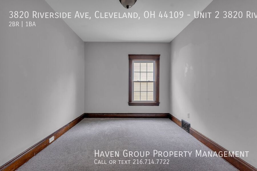 3820 Riverside Ave | #2, Cleveland - Spacious 2-bed 1-bath multi-family home! property image