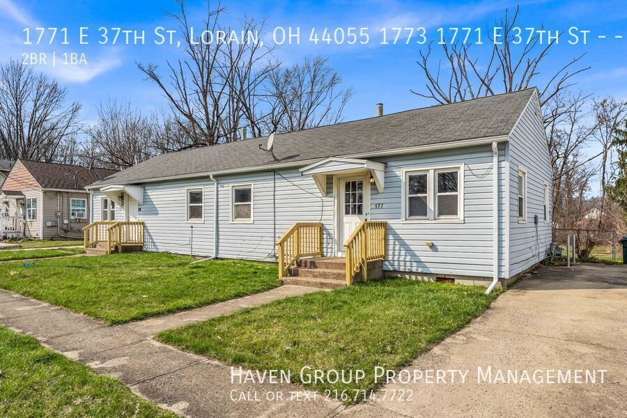 1771 E 37th St | Unit 1773, Lorain - Spacious 2-bed 1-bath multi-family home! property image
