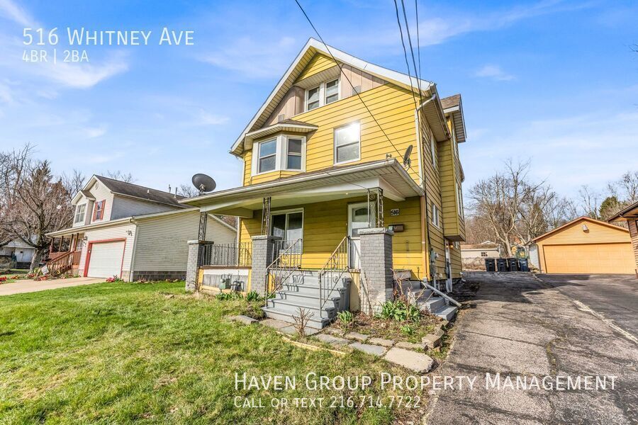 516 Whitney Ave, Akron - Spacious 4-bed 2-bath single-family home! property image