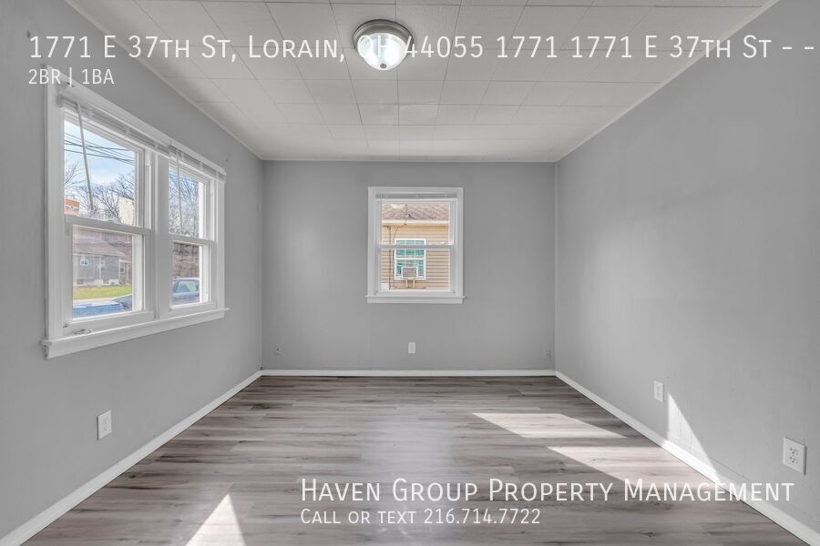 1771 E 37th St | Unit 1771, Lorain - Spacious 2-bed 1-bath multi-family home! property image