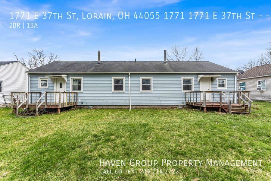 1771 E 37th St | Unit 1771, Lorain - Spacious 2-bed 1-bath multi-family home! property image