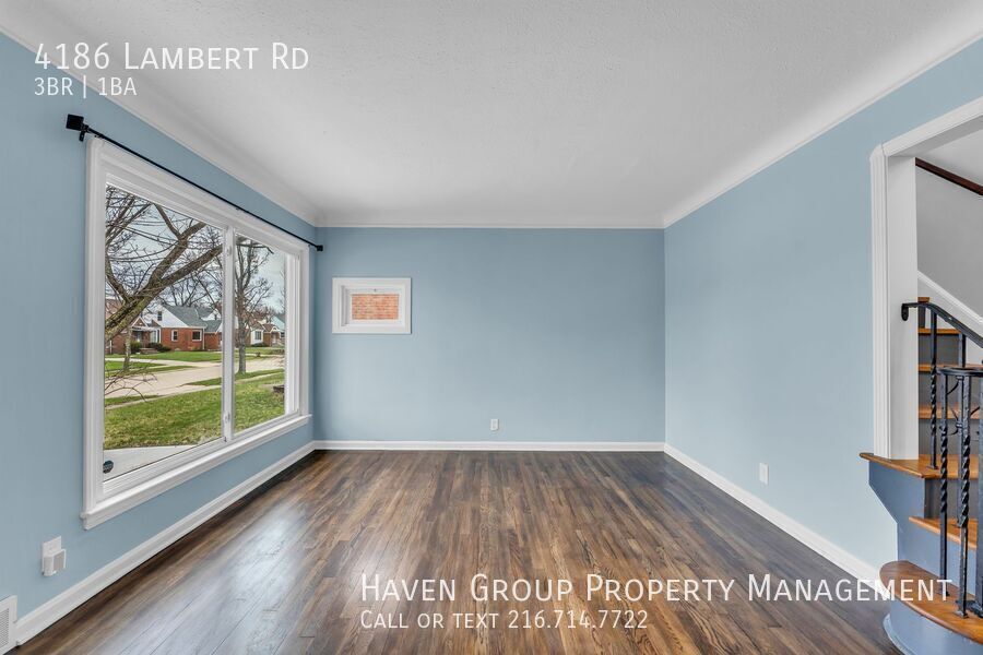 4186 Lambert Rd, South Euclid - Welcome to this delightful 3-bedroom, 1-bathroom home located in the heart of South Euclid, Ohio! property image