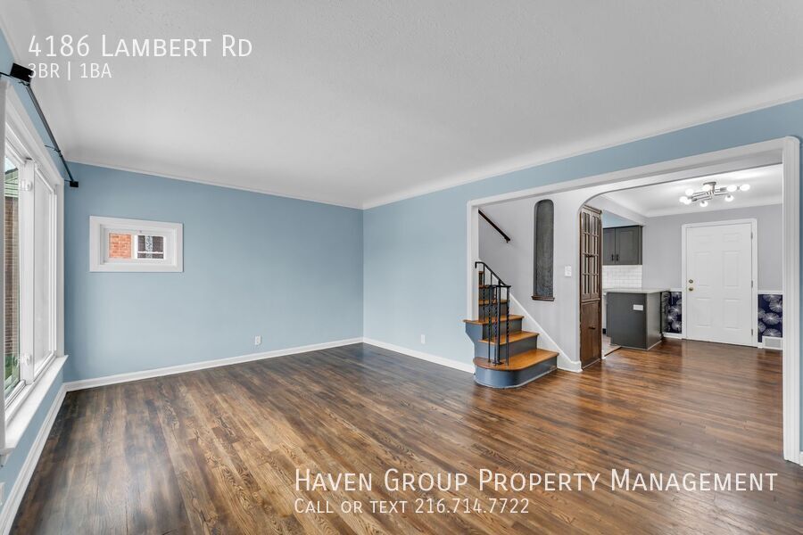 4186 Lambert Rd, South Euclid - Welcome to this delightful 3-bedroom, 1-bathroom home located in the heart of South Euclid, Ohio! property image