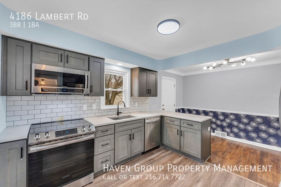 4186 Lambert Rd, South Euclid - Welcome to this delightful 3-bedroom, 1-bathroom home located in the heart of South Euclid, Ohio! property image