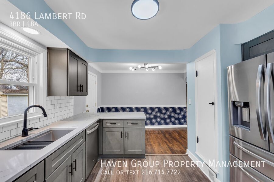 4186 Lambert Rd, South Euclid - Welcome to this delightful 3-bedroom, 1-bathroom home located in the heart of South Euclid, Ohio! property image