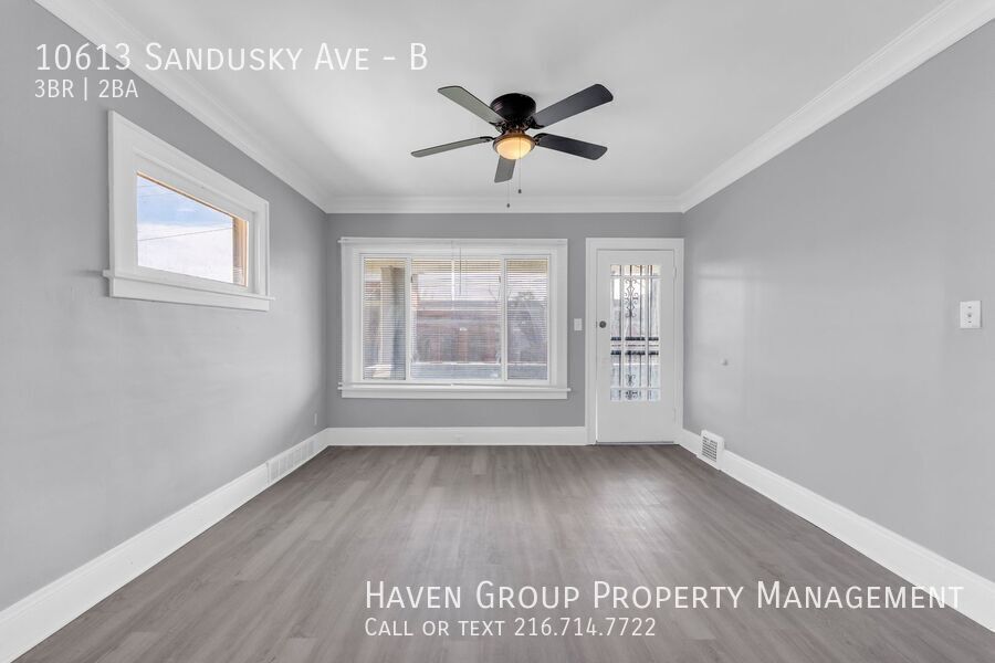 10613 Sandusky Ave | Unit B, Cleveland - Spacious 3-bed 2-bath multi-family home! Includes additional space from Unit C! property image