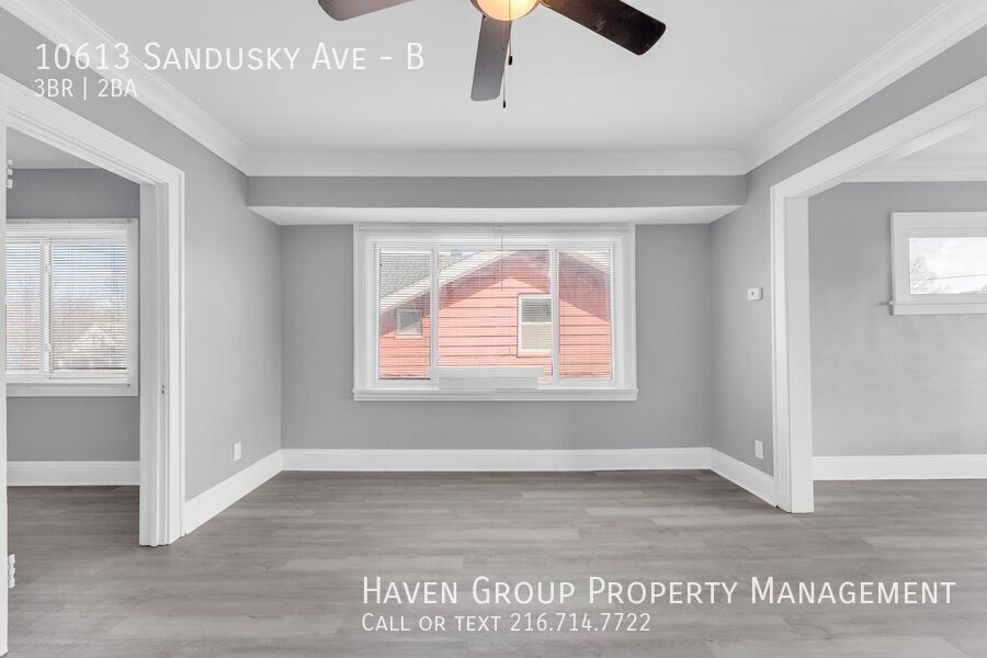 10613 Sandusky Ave | Unit B, Cleveland - Spacious 3-bed 2-bath multi-family home! Includes additional space from Unit C! property image