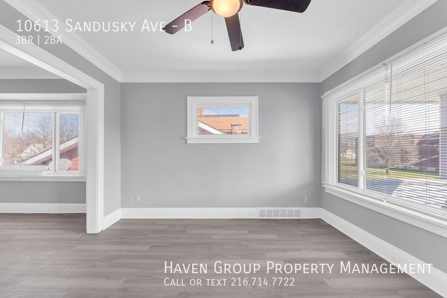 10613 Sandusky Ave | Unit B, Cleveland - Spacious 3-bed 2-bath multi-family home! Includes additional space from Unit C! property image
