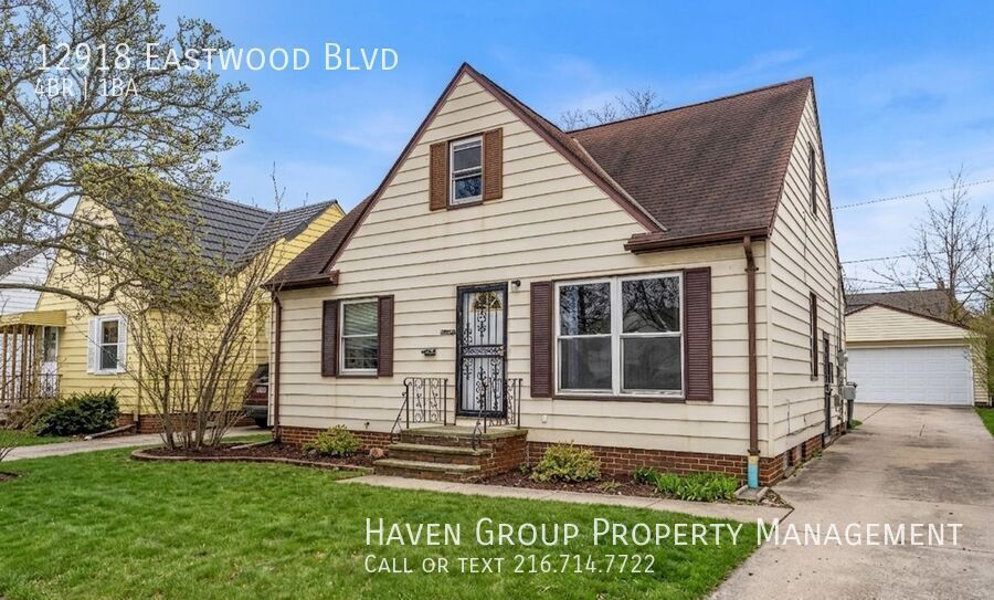 12918 Eastwood Blvd, Garfield Heights - Spacious 4-bed 1-bath single-family home! property image
