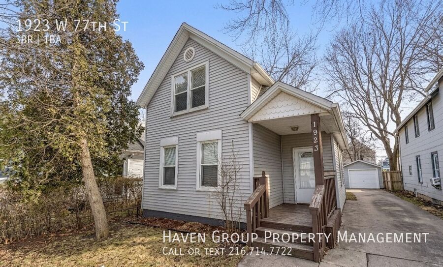 1923 W 77th St, Cleveland - Spacious 3-bed 1 -bath single-family home! property image