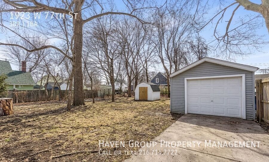 1923 W 77th St, Cleveland - Spacious 3-bed 1 -bath single-family home! property image