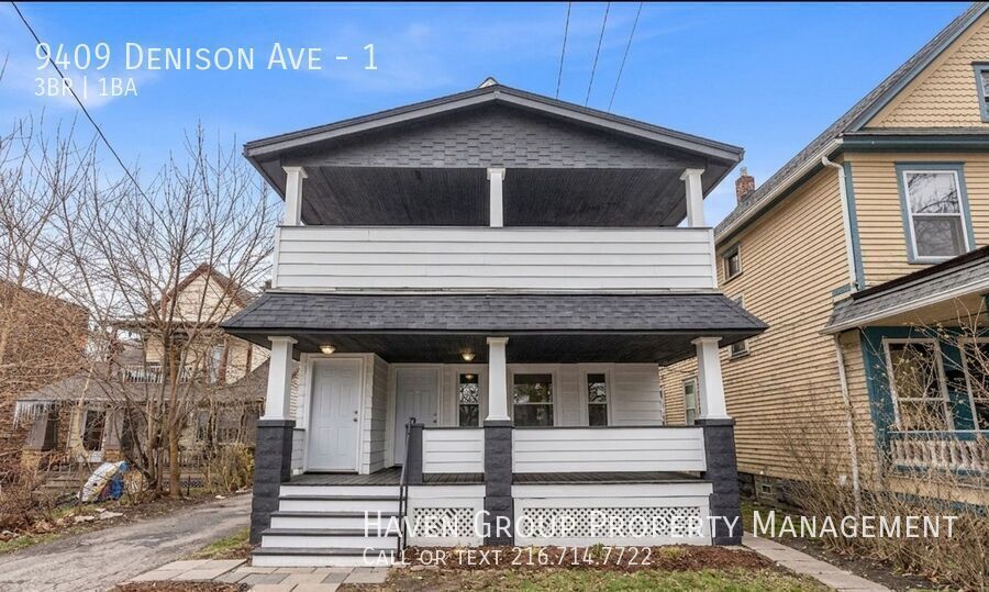9409 Denison Ave | Apt 1 DN, Cleveland - Spacious 3-bed 1-bath multi-family home!  property image