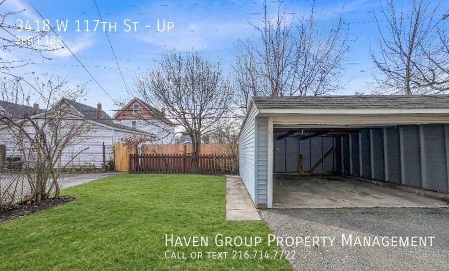 3418 (3416) W 117th St | UP, Cleveland - Spacious 2 bed 1 bath multi-family home! property image