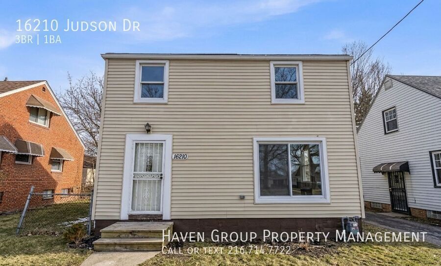 16210 Judson Dr, Cleveland - Spacious 3-bed 1-bath single-family home! property image