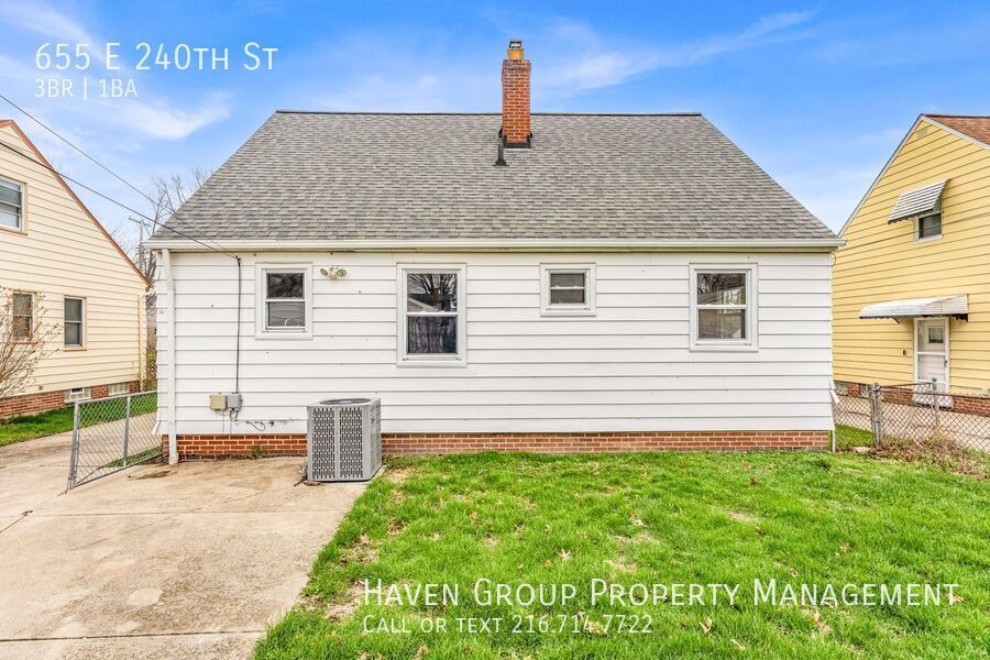 Welcome to 655 E 240th St, Euclid, OH 44123 - a well-maintained 3 - bed, 1 -bath single-family home offering comfort, space, and everyday convenience. property image