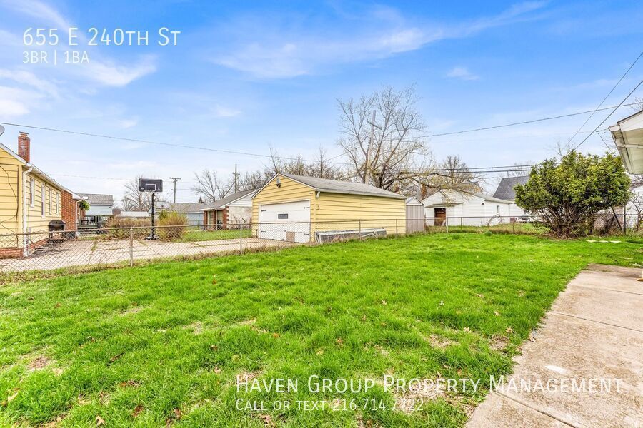 Welcome to 655 E 240th St, Euclid, OH 44123 - a well-maintained 3 - bed, 1 -bath single-family home offering comfort, space, and everyday convenience. property image