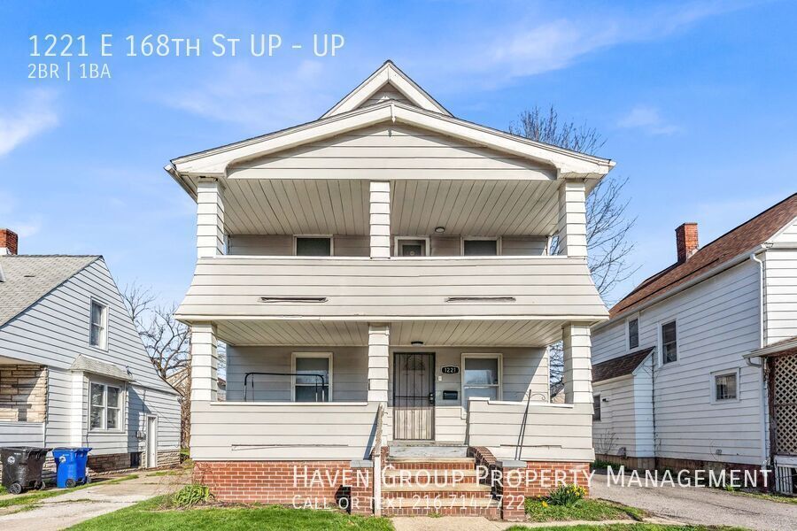 Welcome to 1221 E 168th St | UP Unit, Cleveland, OH 44110! This well-maintained 2-bedroom, 1-bath upper unit offers a comfortable and inviting living space in a convenient location. property image