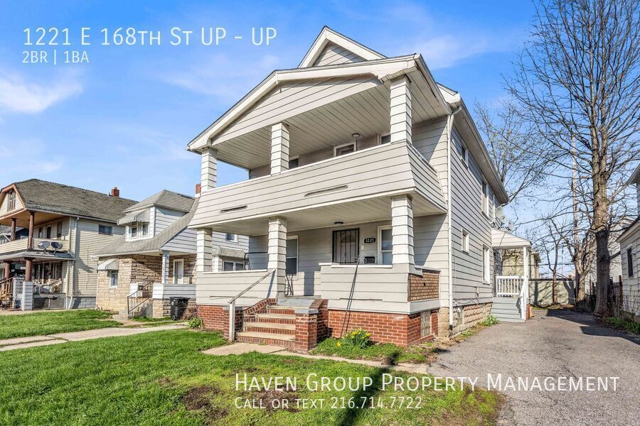 Welcome to 1221 E 168th St | UP Unit, Cleveland, OH 44110! This well-maintained 2-bedroom, 1-bath upper unit offers a comfortable and inviting living space in a convenient location. property image